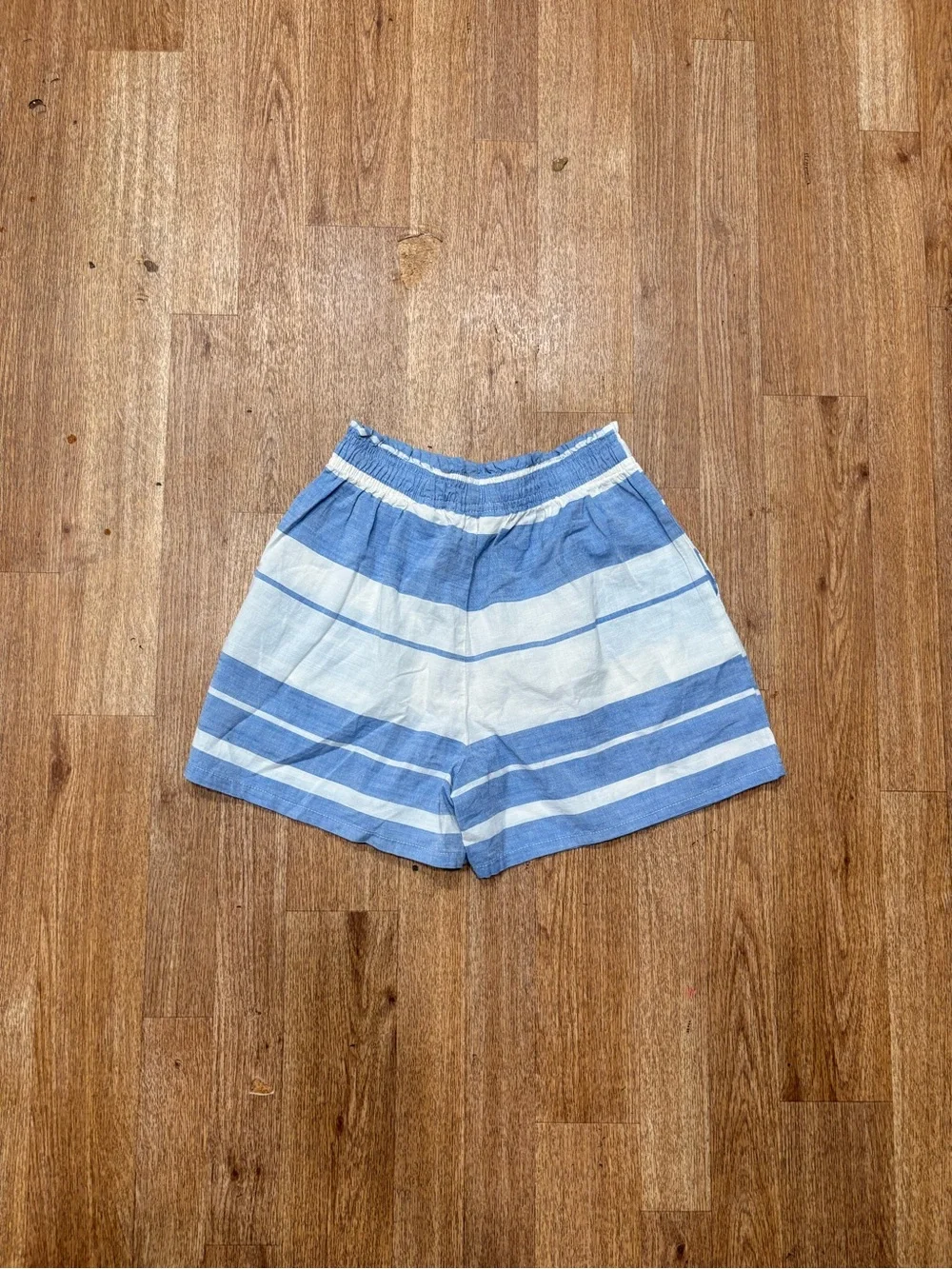 H&M Blue and White Striped Kids Shorts